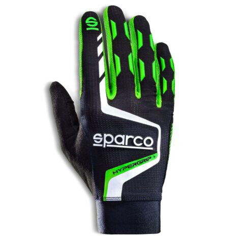 Γάντια Sparco HYPERGRIP+ 9 Μαύρο/Πράσινο