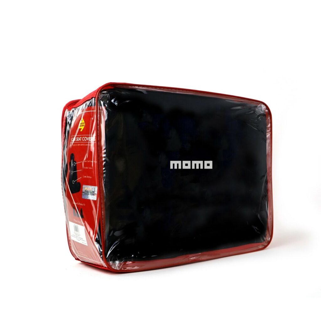 Σετ Καλύψεων Καθισμάτων Momo MOMLSC021BG Μαύρο/Γκρι 11 Τεμάχια