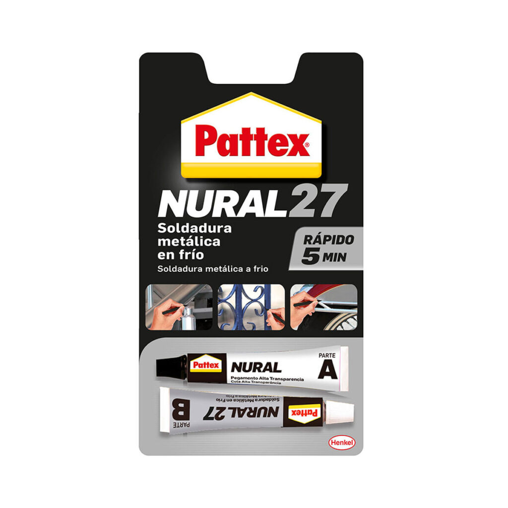 Άμεση Kόλλα Pattex nural 27 Γκρι 22 ml Ζυμαρικά