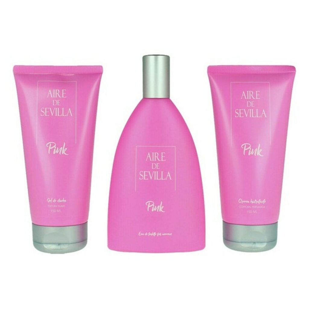 Σετ Γυναικείο Άρωμα Pink Aire Sevilla EDT (3 pcs) (3 pcs)