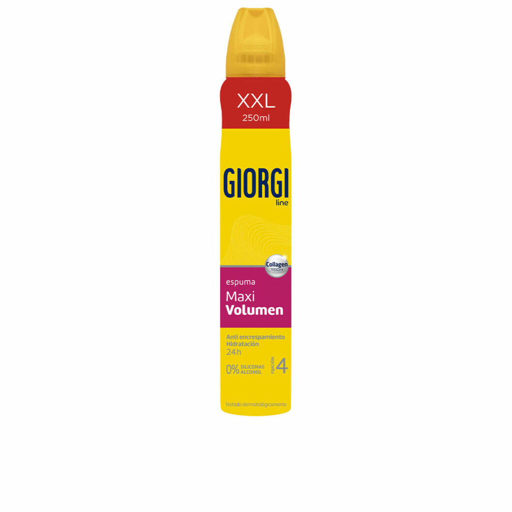 Αφρός για Καλύτερο Σχήμα Giorgi Maxi Nº4 Δίνει όγκο (250 ml)