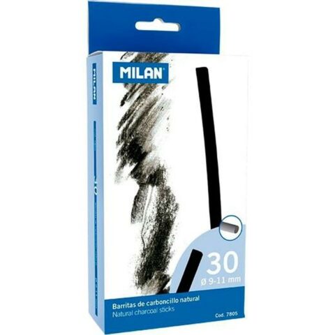 Μολύβια με κάρβουνο Milan 30 Τεμάχια