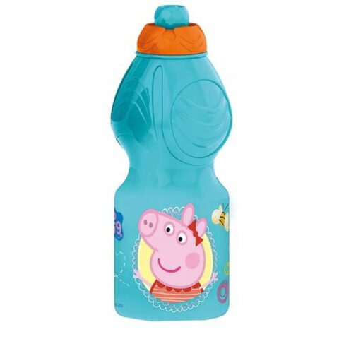 Μπουκάλι Peppa Pig 400 ml Peppa Pig Μπλε πολυαιθυλένιο LDPE