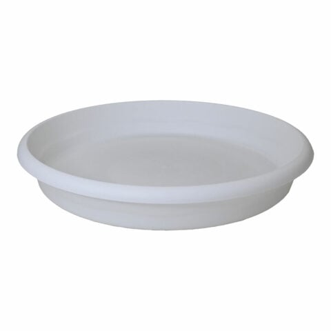 Πιάτο για τη Γλάστρα Plastiken Λευκό Ø 22 cm