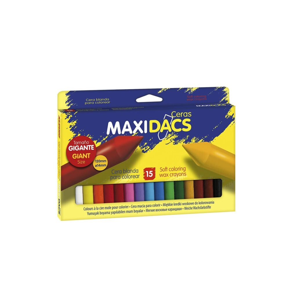 Χρωματιστά κεριά Alpino Maxidacs Πολύχρωμο