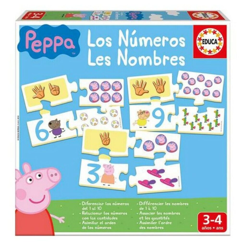 Εκπαιδευτικό παιχνίδι Educa Peppa Pig (ES-FR)