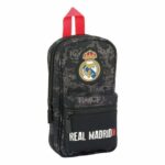 Σακίδιο Πλάτης για τα Μολύβια Real Madrid C.F. Μαύρο Αθλητισμός 12 x 23 x 5 cm