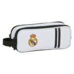 Κασετίνα Real Madrid C.F. M513 Μαύρο Λευκό (21 x 8 x 6 cm)
