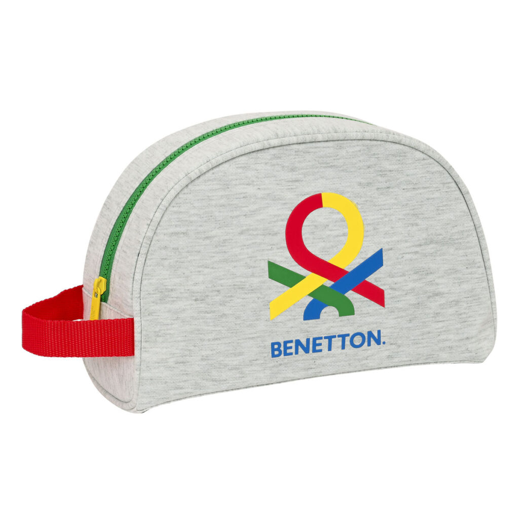 Σχολικό Νεσεσέρ Benetton Pop Γκρι (28 x 18 x 10 cm)