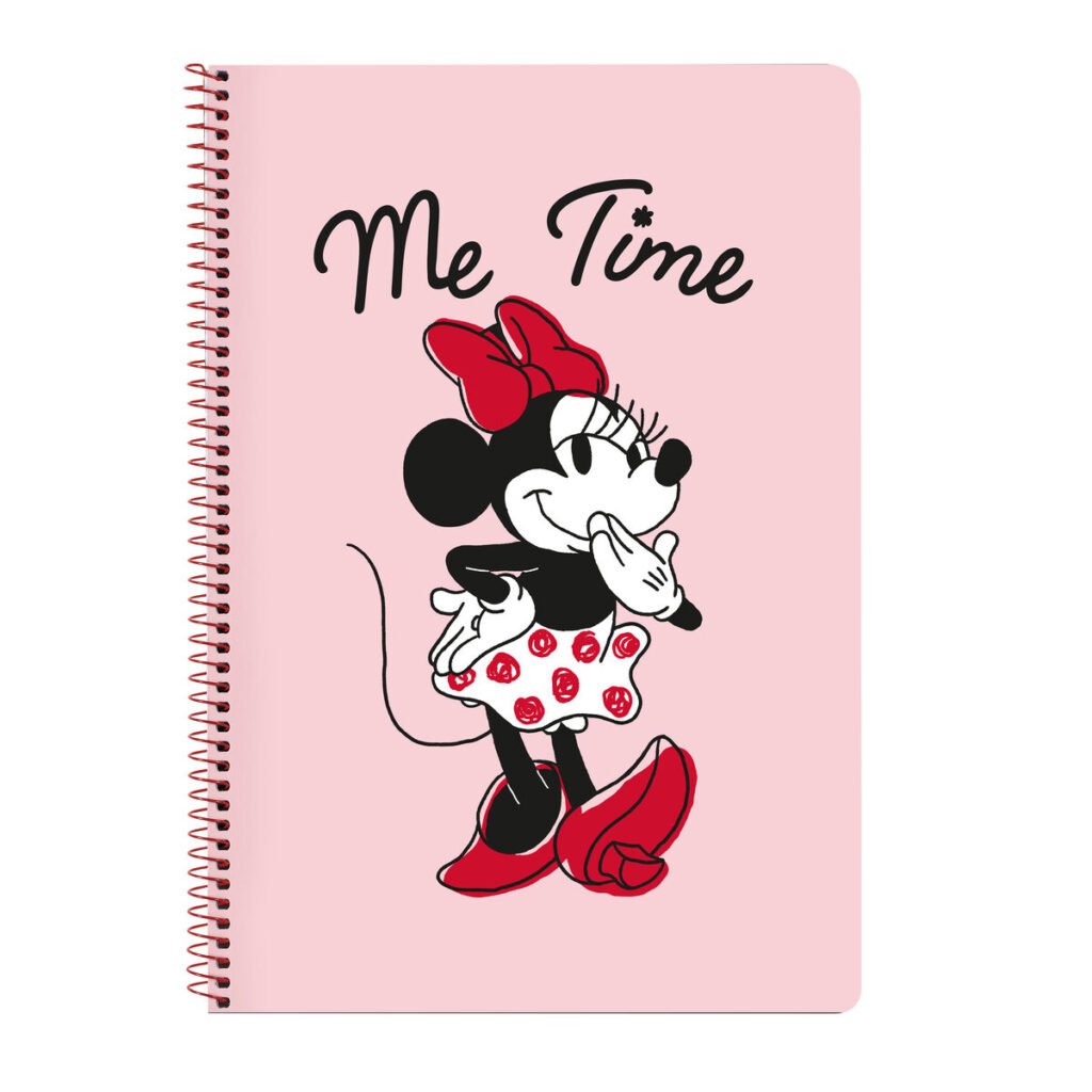 Σημειωματάριο Minnie Mouse Me time Ροζ A4 80 Φύλλα