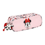 Διπλή Κασετίνα Minnie Mouse Me time Ροζ (21 x 8 x 6 cm)