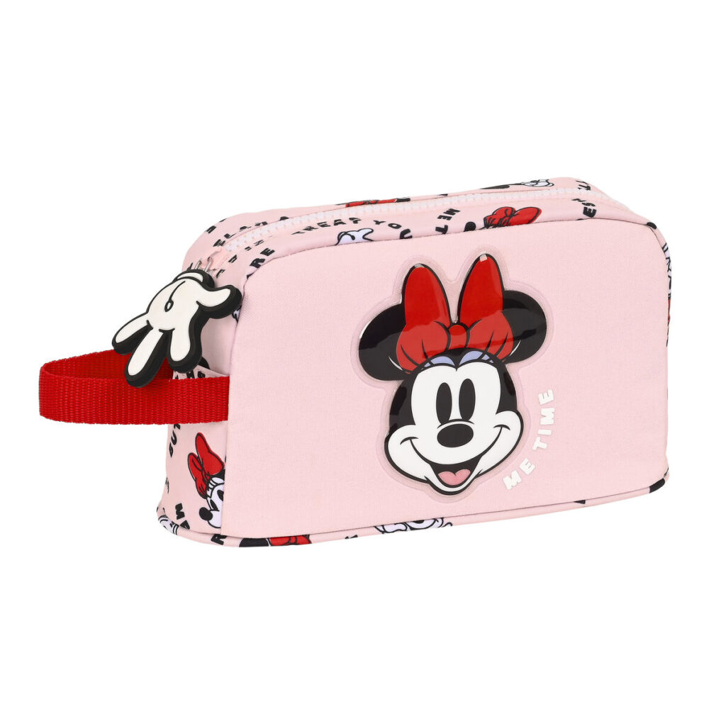 θερμική Θήκη Μεταφοράς Σνακ Minnie Mouse Me time 21.5 x 12 x 6.5 cm Ροζ