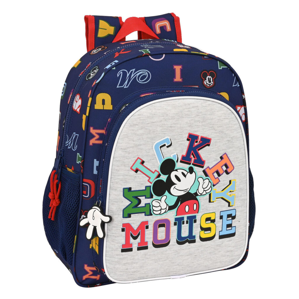 Σχολική Τσάντα Mickey Mouse Clubhouse Only one Ναυτικό Μπλε (32 x 38 x 12 cm)