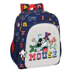 Σχολική Τσάντα Mickey Mouse Clubhouse Only one Ναυτικό Μπλε (32 x 38 x 12 cm)