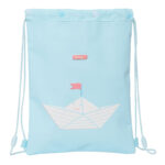 Σχολική Τσάντα με Σχοινιά Safta Ship Μπλε (26 x 34 x 1 cm)
