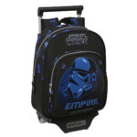 Σχολική Τσάντα με Ρόδες Star Wars Digital escape Μαύρο (27 x 33 x 10 cm)