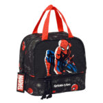 Τσάντα Γεύματος Spiderman Hero Μαύρο 20 x 20 x 15 cm