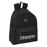 Σχολική Τσάντα Kappa Black Μαύρο (33 x 42 x 15 cm)
