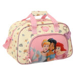 Αθλητική Tσάντα Princesses Disney Magical Μπεζ Ροζ (40 x 24 x 23 cm)