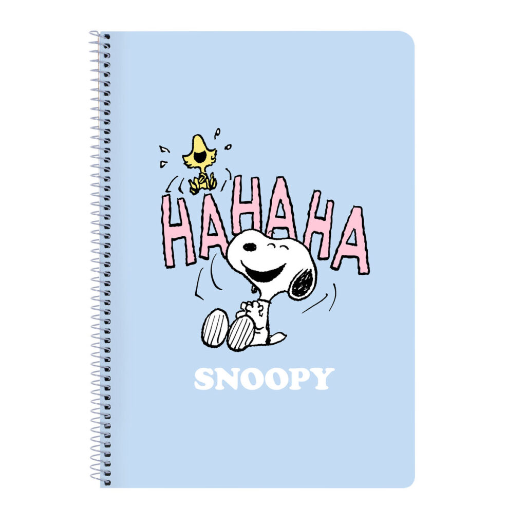 Σημειωματάριο Snoopy Imagine Μπλε A4 80 Φύλλα