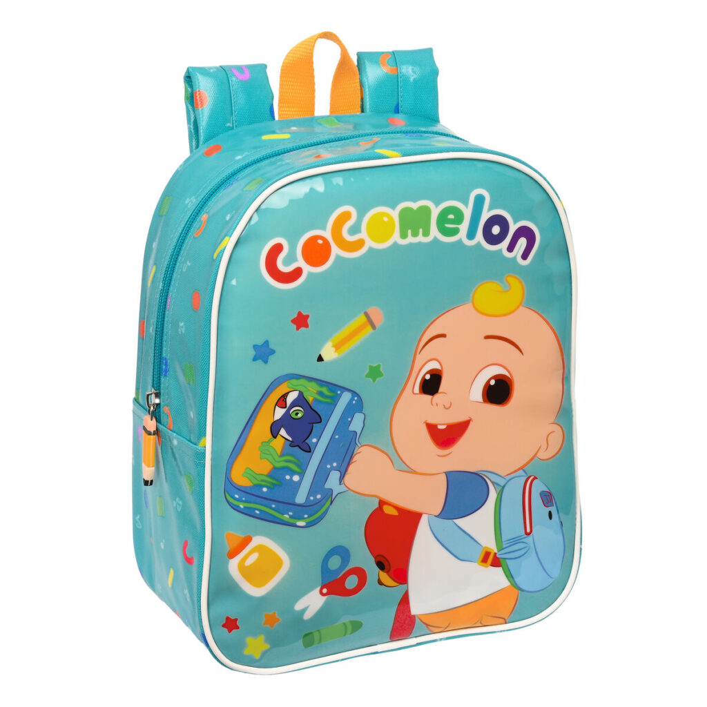 Παιδική Τσάντα CoComelon Back to class Ανοιχτό Μπλε (22 x 27 x 10 cm)
