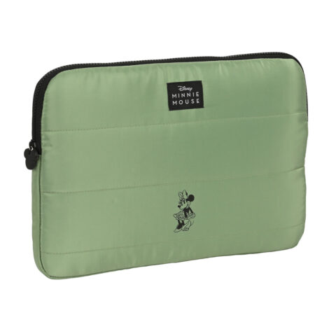 Κάλυμμα για Laptop Minnie Mouse Mint shadow Στρατιωτικό πράσινο 34 x 25 x 2 cm