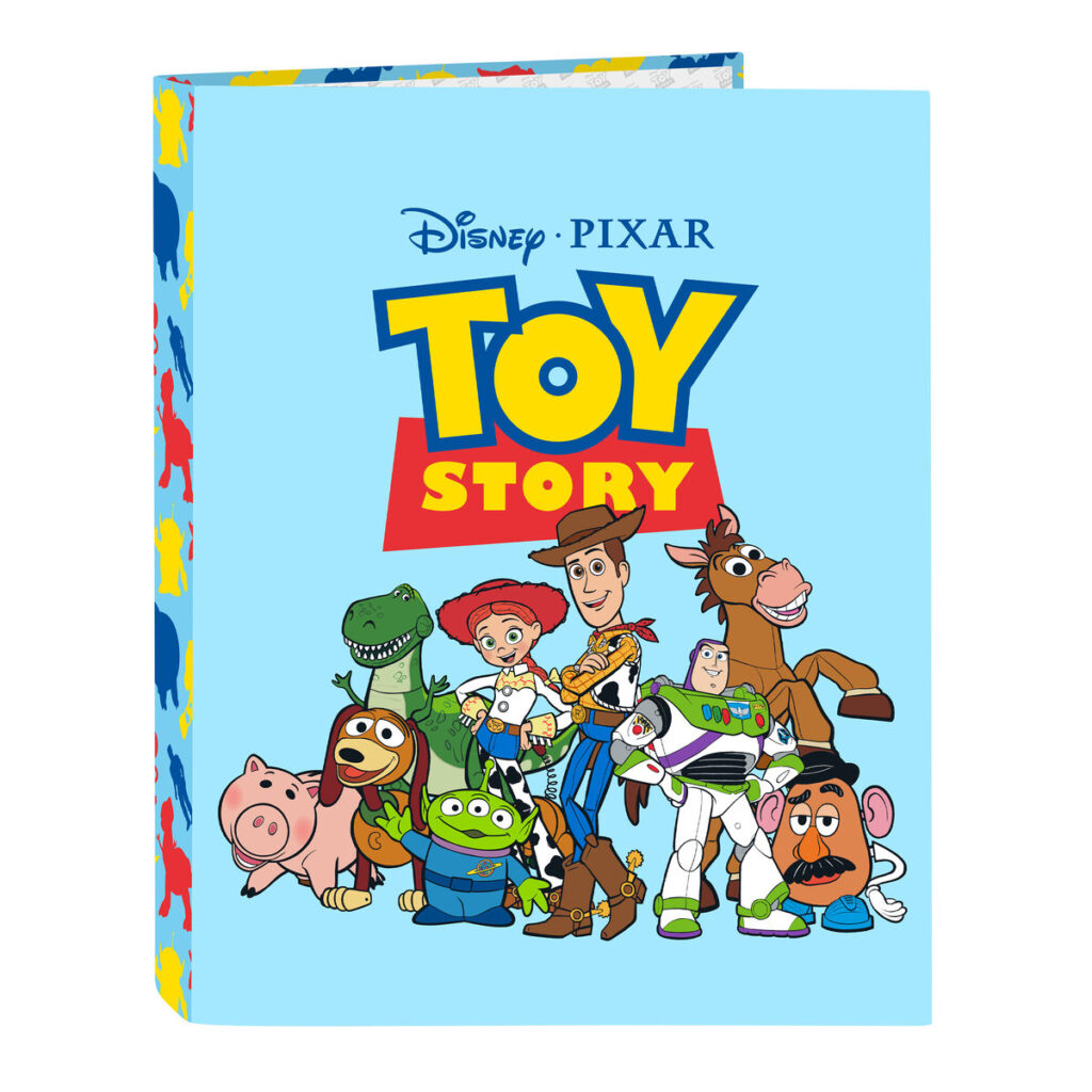 Φάκελος δακτυλίου Toy Story Ready to play Ανοιχτό Μπλε A4 (26.5 x 33 x 4 cm)