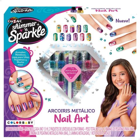 Σετ Μανικιούρ Colorbaby Shimmer 'n Sparkle Nails Παιδικά