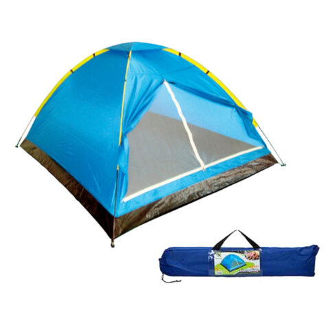 Camping Σκηνή Dome Colorbaby Μπλε 120 x 200 x 100 cm