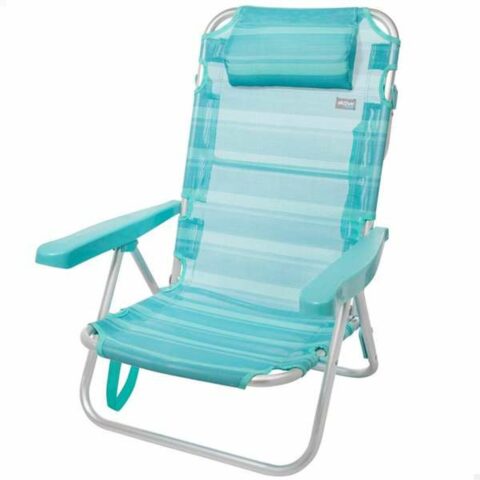 πτυσσόμενη καρέκλα Color Baby Mediterran Τυρκουάζ Αλουμίνιο Λευκό