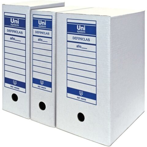 Πλαίσιο αρχείου Unipapel Unisystem Definiclas Λευκό A3