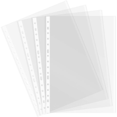 Καλύπτει Grafoplas Διαφανές Λευκό Din A4 Πλαστική ύλη (100 Τεμάχια)
