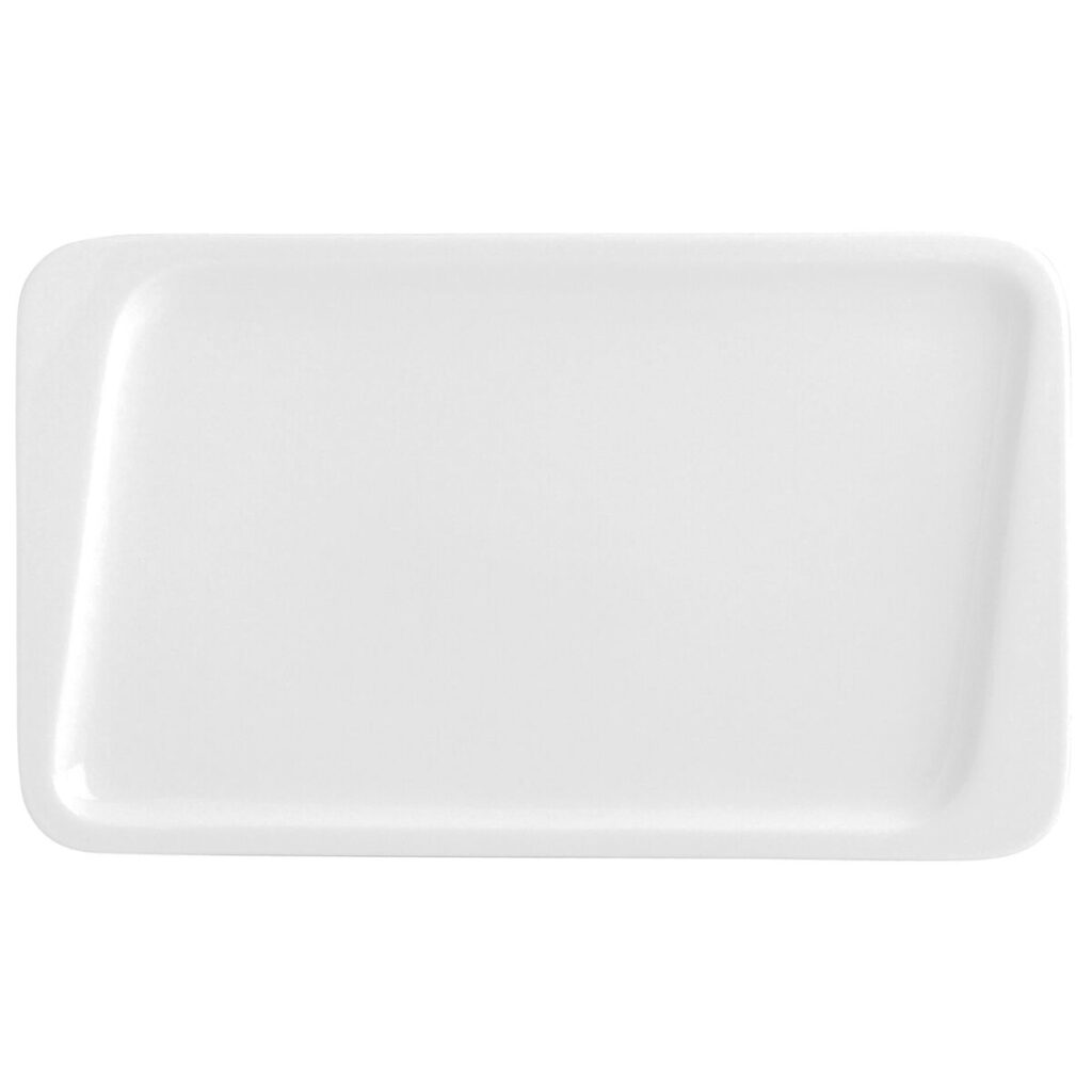 Πιάτο για Επιδόρπιο Quid Chef Κεραμικά Λευκό 25 x 15 cm (x6) (Pack 6x)