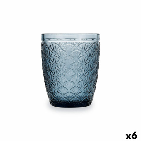 Ποτήρι Bidasoa Blue Moon Μπλε Γυαλί 240 ml (x6)