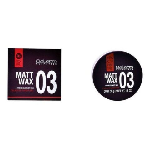 Δυνατό Κερί Μαλλιών Matt Wax Salerm (50 g)