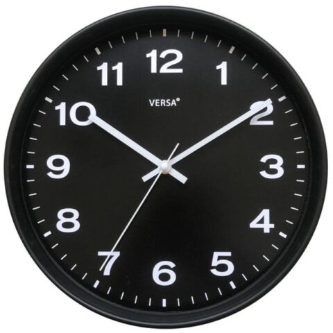 Ρολόι Τοίχου Versa Χαλαζίας Πλαστική ύλη 4
