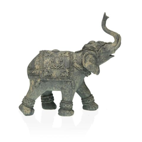 Διακοσμητική Φιγούρα Versa Ελέφαντας Γκρι 19 x 18 x 7 cm Ρητίνη