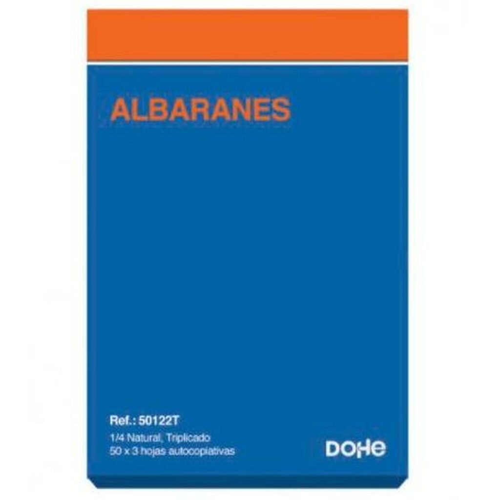 Βιβλίο δελτίων παράδοσης DOHE 50122T 1/4 10 Τεμάχια 150 Φύλλα