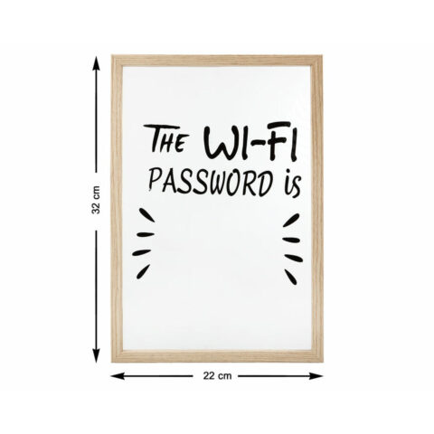Λευκή σανίδα The WIFI Password