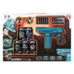 Playset Zombie Shot Όπλο με Βελάκια Μπλε (50 x 35 cm)