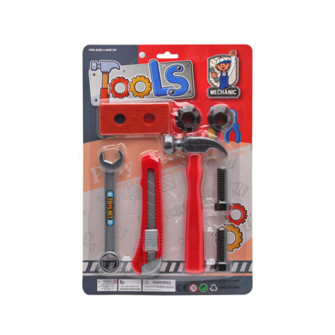 Σετ από εργαλεία για παιδιά Tools Mechanic 8 Τεμάχια