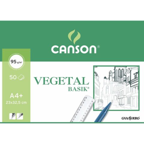 Σημειωματάριο Σχεδίου Canson Χαρτί Μεταφραμμένο Διαφανές