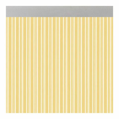 Κουρτίνα Acudam Ferrara Πόρτες Κίτρινο Διαφανές Εξωτερικό PVC Αλουμίνιο 90 x 210 cm