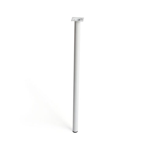 Πόδια Rei 401g Κυλινδρικό Χάλυβας Λευκό Σύγχρονη (Ø 3 x 70 cm)