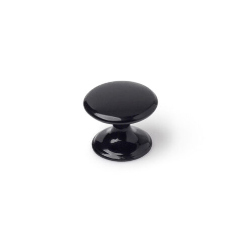 Κουμπί Rei 756 Στρόγγυλο Μαύρο Μέταλλο 4 Μονάδες (Ø 33 x 27 mm)