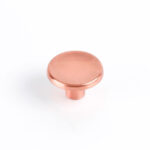 Κουμπί Rei 774 Στρόγγυλο Ματ Μέταλλο Ροζ χρυσό x2 (Ø 35 x 23 mm)