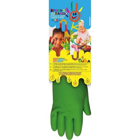 Γάντια κηπουρικής JUBA Πράσινο Παιδικά 4 Ετών Λατέξ