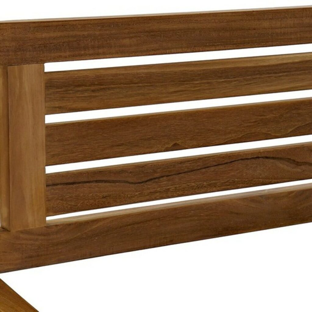 Σετ Τραπέζι με 3 Καρέκλες DKD Home Decor Ξύλο Τικ 127 x 72 x 88 cm (4 pcs)