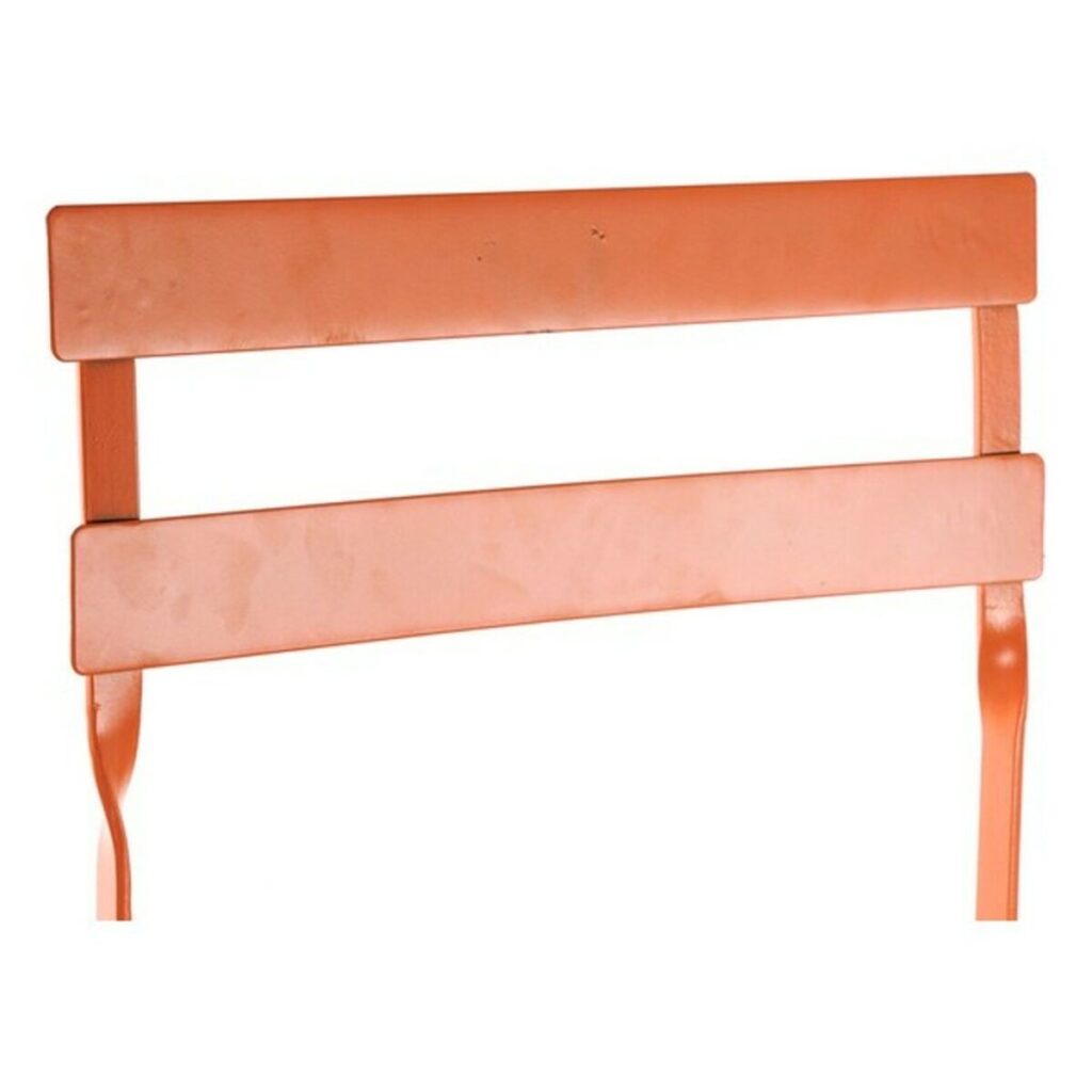 Σετ Τραπέζι με 2 Καρέκλες DKD Home Decor MB-177412 Κοράλι 60 x 60 x 75 cm (3 pcs)