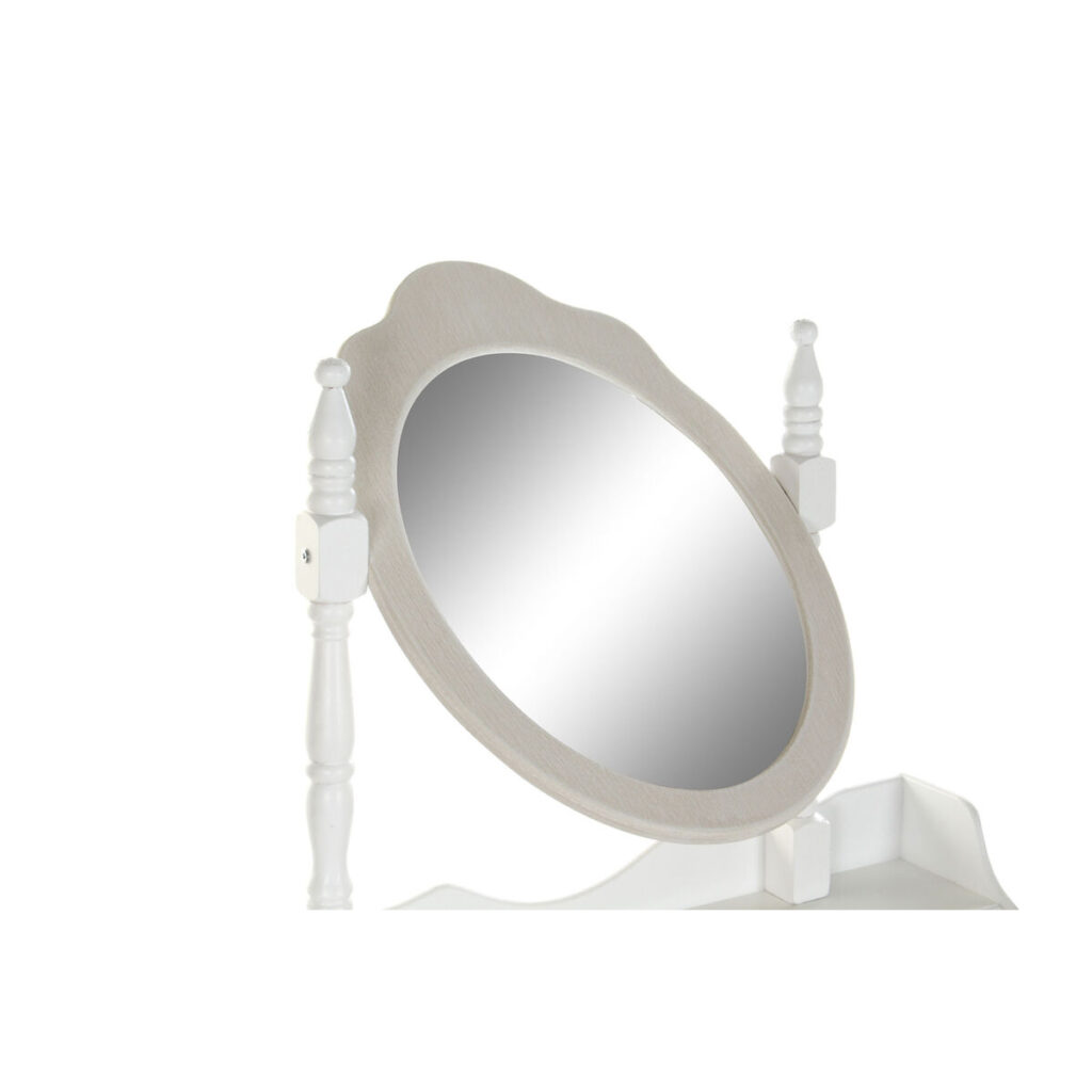 Ντουλάπα DKD Home Decor Καθρέφτης Λευκό ABS Ξύλο MDF (75 x 40 x 140 cm)